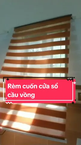 Rèm cuốn cửa sổ cầu vồng thiết kế Hiện Đại phù hợp mọi không gian phòng #remcuon #remcuonchongnang #remcuoncauvong 