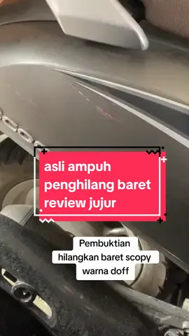 no baret bisa menghilangkan baret di motor warna doff #nobaret #penghilangbaretmobil #penghilangbaret #penghilangbaretkendaraan 