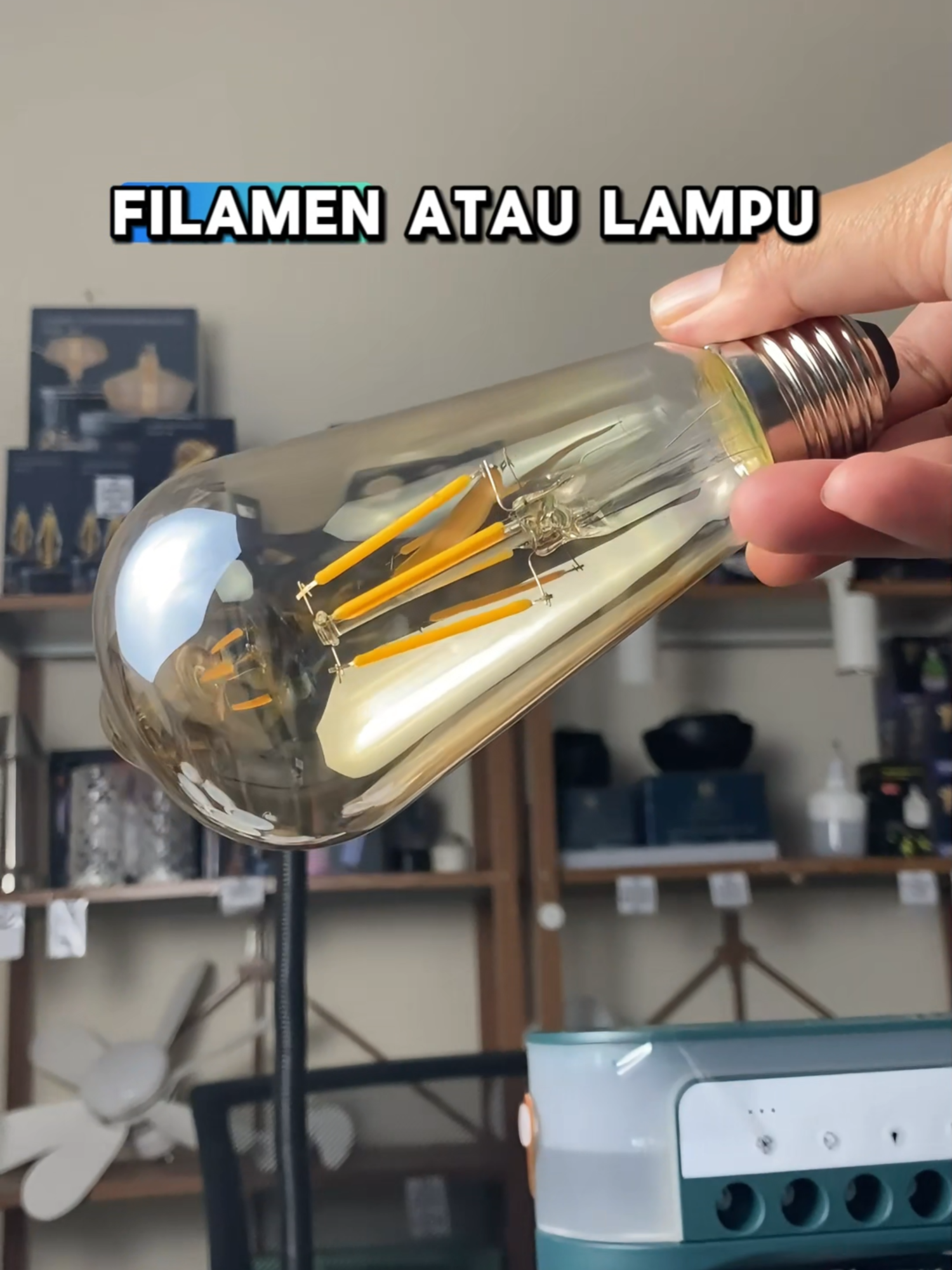 Lampu Filamen 4 WATT cocok untuk dekorasi lampu hias #lampuhias #lampudekorasi #dekorasi #lampuled ##lampumurah