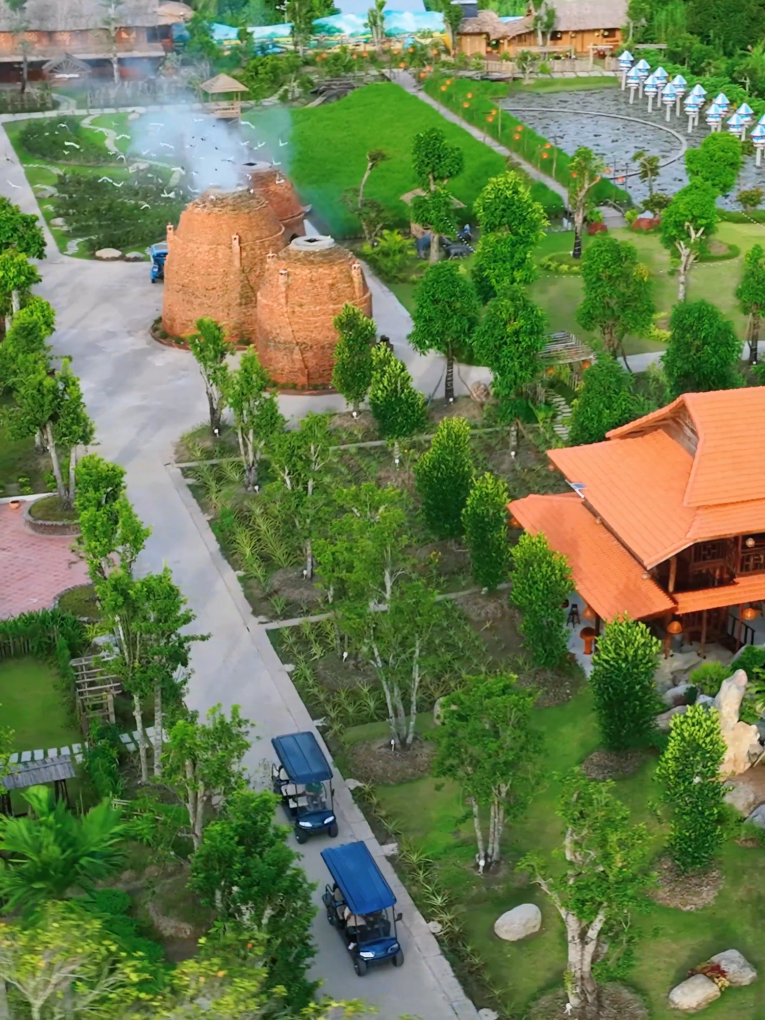 Khung cảnh yên bình tại Cantho Eco Resort - một địa điểm tham quan đậm sắc sinh thái tại mảnh đất Tây Đô xinh đẹp. #canthoecoresort#canthoecowonderland##teambuilding#fyp#fypシ゚