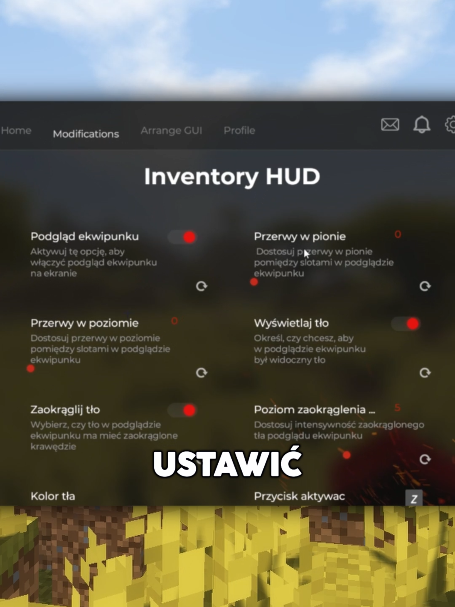 Inventory HUD Mod | BlazingPack Client #BlazingPack #Client #Minecraft