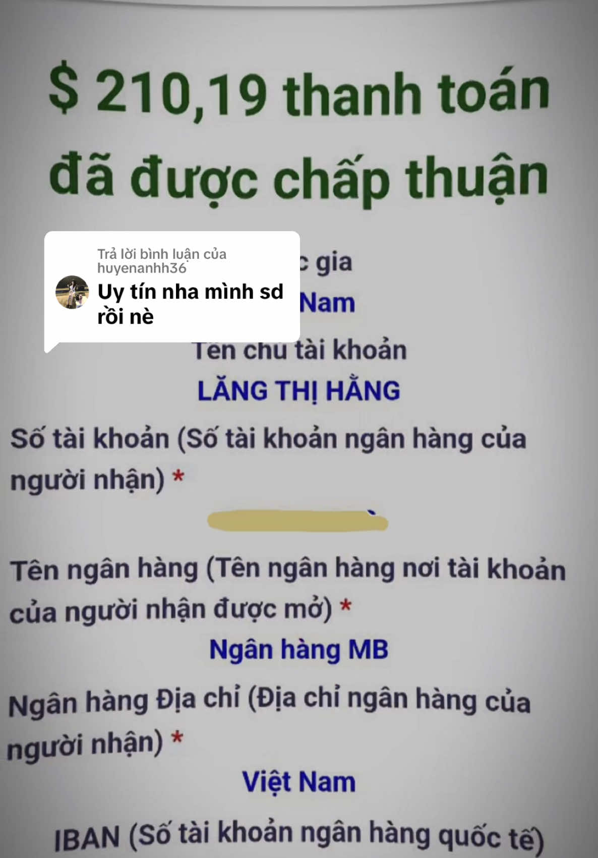 Trả lời @huyenanhh36 ai sử dụng dịch vụ bên mình sẽ biết uy tín nhường nào nè, quan trọng là ở sự tin tưởng 🎉 #youtubercash #viral #trending #uytintaonenthuonghieu #fyp #xuhuongtiktok #kiếmtiềnonline #ruttienyoutobercash 