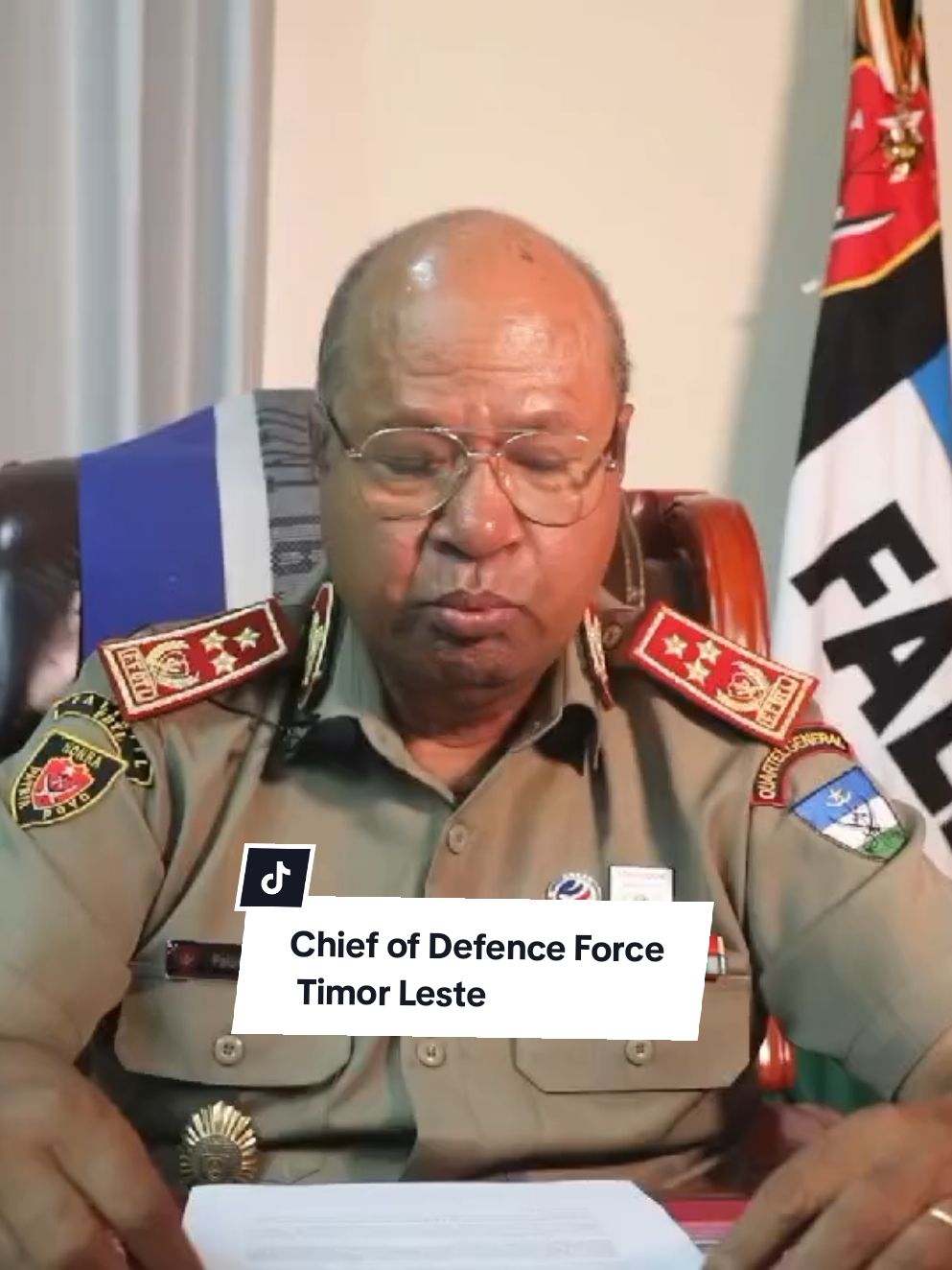 Chief of Defence Force Timor Leste, mengucapkan: Dirgahayu Tentara Nasional Indonesia  5 Oktober 2024 #tnitv #tni #huttni79 #tniprima #profesional #responsif #integratif #modern #adaptif