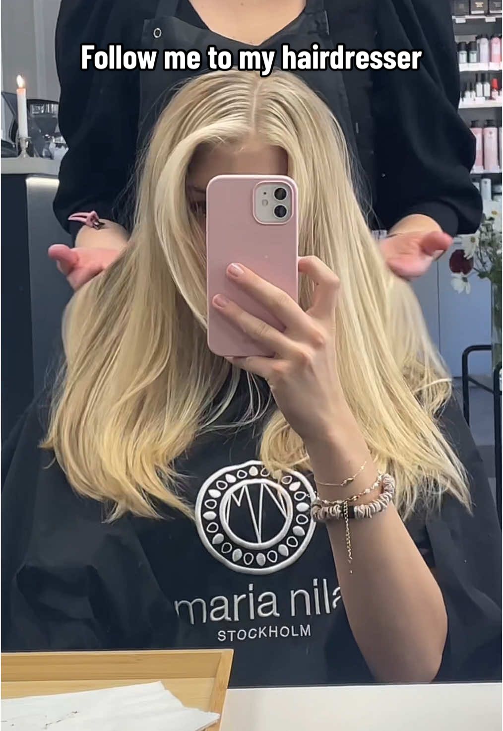 New highlights💇🏼‍♀️✨🫶🏻 #hairtok #hairhighlights #hairdresser #scandinavianhairline #blondehair #marianila #l2studio #hair #foryou #foryoupage #fördig #takemetoforyou #viral #viraltiktokvideo #fyp 