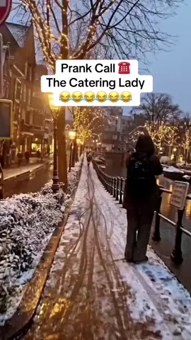 The catering lady #prankcall #funnyvideos😂 #prankphonecall #fyp 