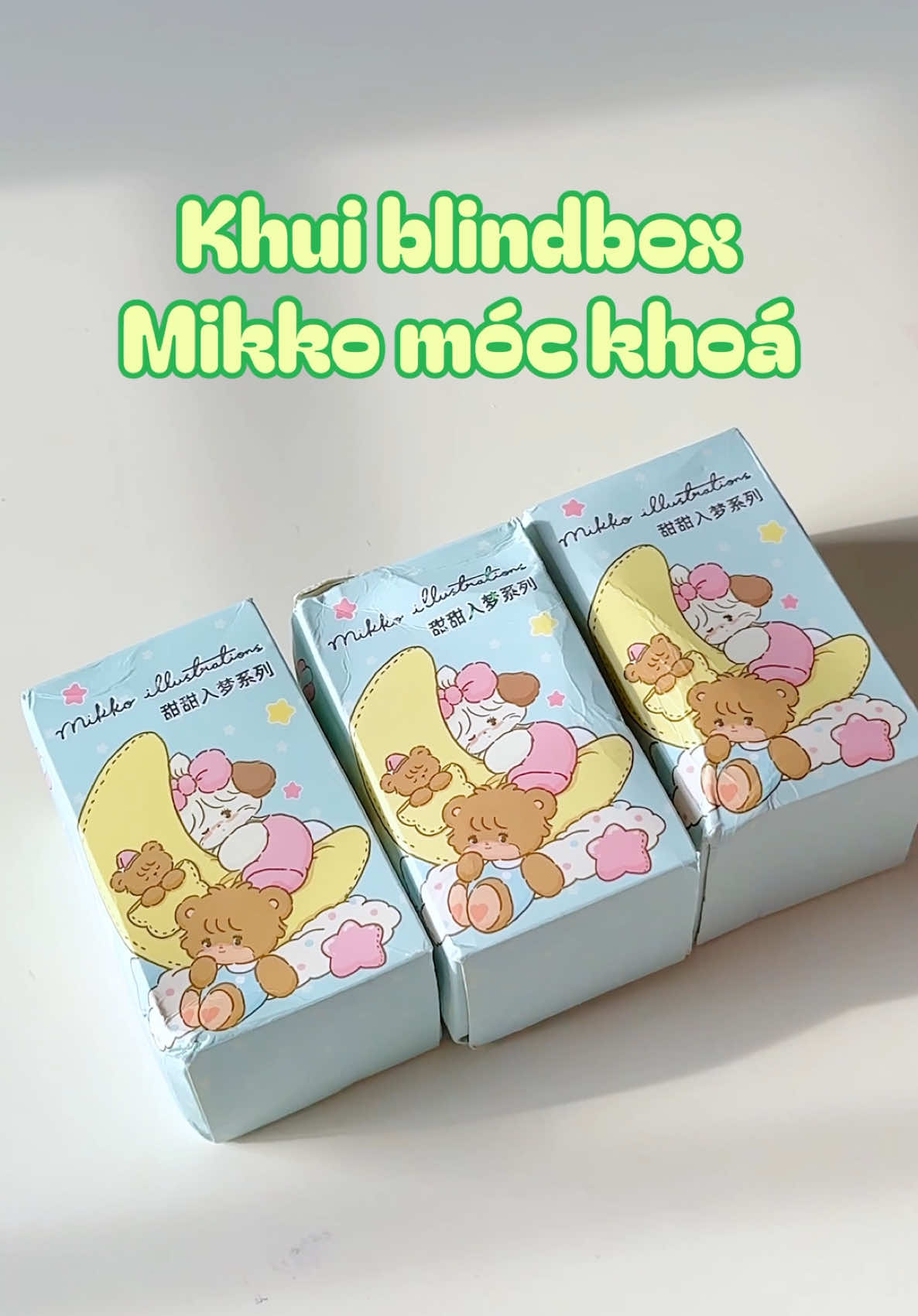 Lần đầu khui blindbox mikko mà ra trùng secret 😳 #fyp #tolaminhanh #mcv 