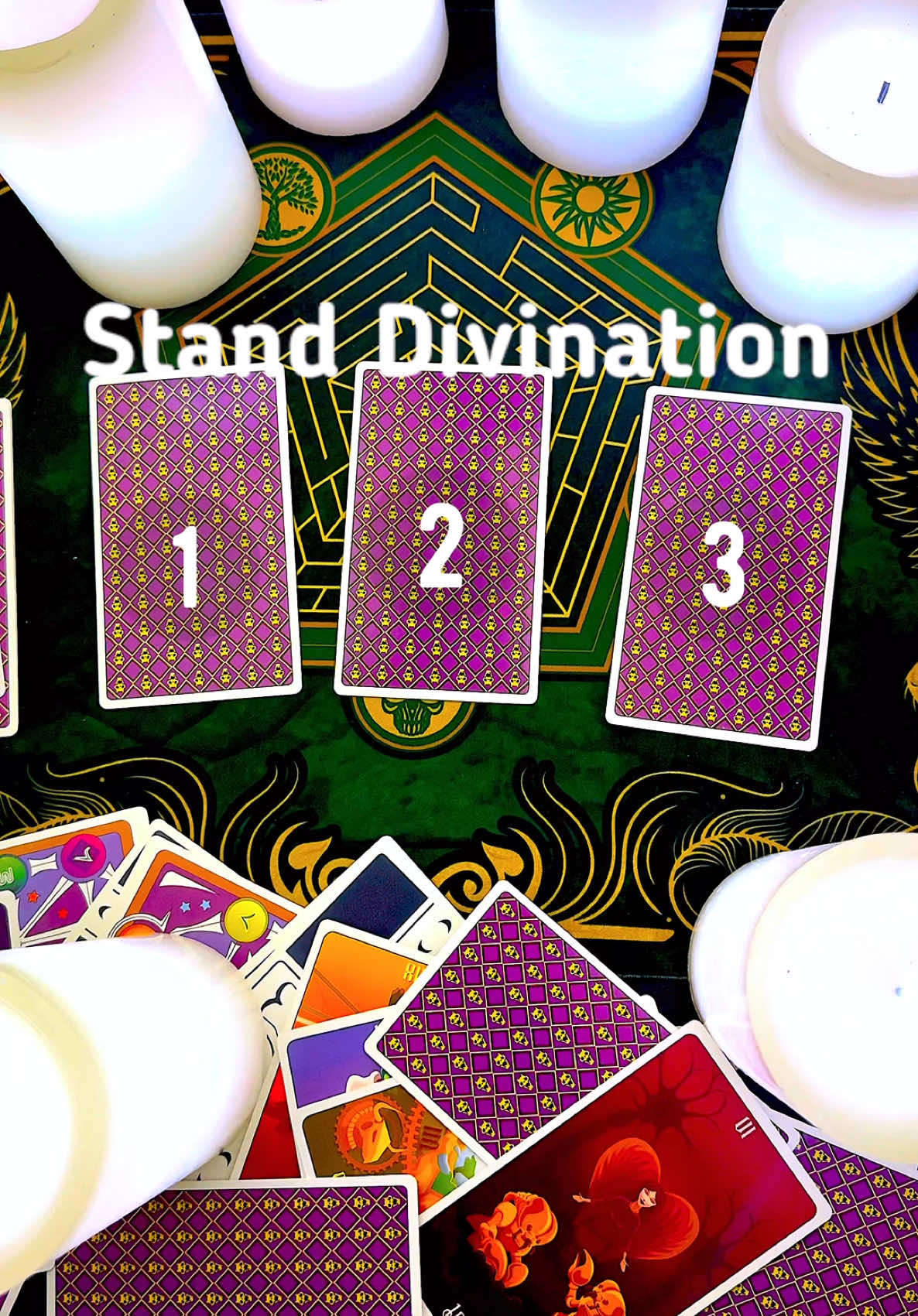 Ep3 | JoJo’s Bizarre Adventure Stand Divination | Select a Card to receive your real world Stand #silverchariot #yellowtemperance #towerofgray #jojosbizarreadventure #jojobizarreadventure #jojosbizzareadventures 