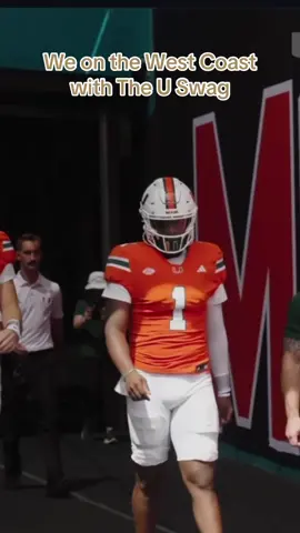 The Miami Hurricanes are ready to take over Berkeley and send Cal home with a L #miamihurricanesfootball #swaggeru #🙌🏾🧡💚🤍 #camward #heisman #collegefootballtiktok #california #calfootball 
