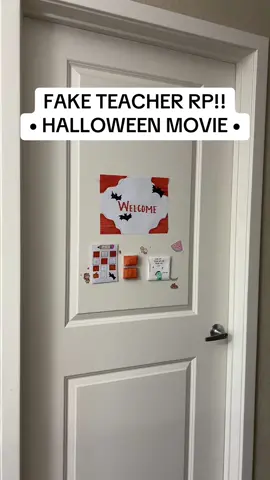 FAKE TEACHER RP!! • HALLOWEEN MOVIE • #fyp#viral#teacherrp#teacher#fake#fun#dayinalife#halloween#rp#schoolrp#school#teacherlife 