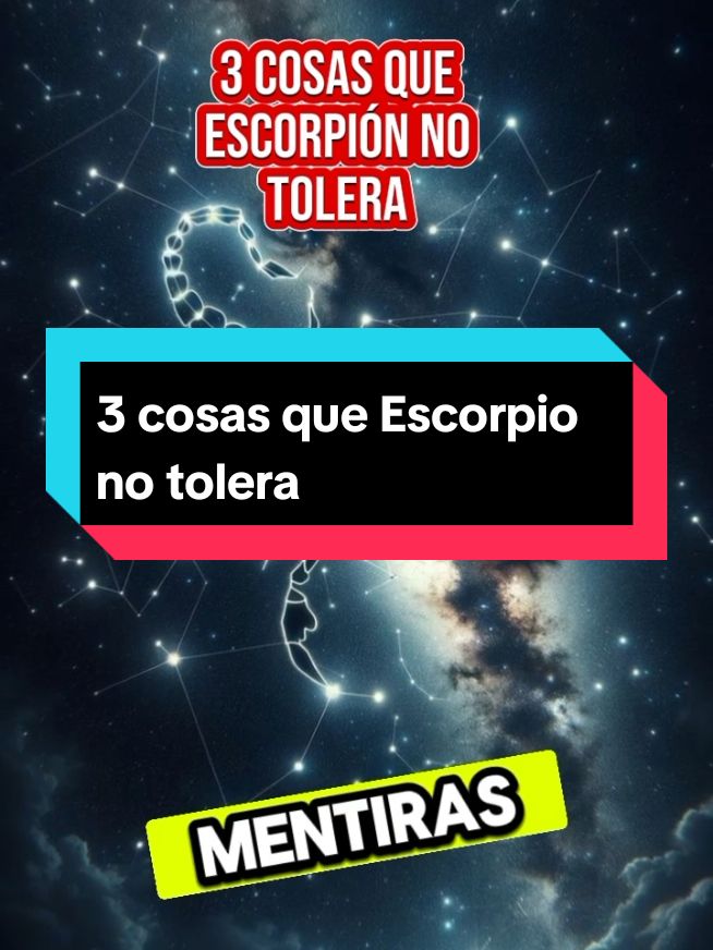 3 cosas que Escorpio no tolera #astrologia #fyp #estadosunidos🇺🇸 #escorpiosign #france #escorpio♏ #zodiac #parati #escorpion🖤🦂 #fyp 