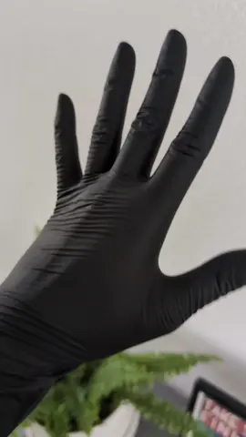 today was cleaning day! how soapy and shiny do you think these black nitrile gloves got? 😍 #medicalgloves #nitrilegloves #blacknitrile #wetgloves #nitrile #blackgloves 