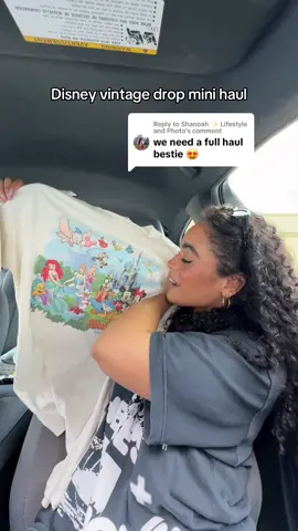 Replying to @Shanoah ✨ Lifestyle and Photo Disney vintage drop HAUL! still going on TODAY & TOMORROW 12-8 ✨@Funks_Vintage @Disney Style  @Disney Parks @Disney #disney #disneystyle #disneyfit #thrift #clothes #disneyworld #thrifting #haul #foryou #coolgirl 