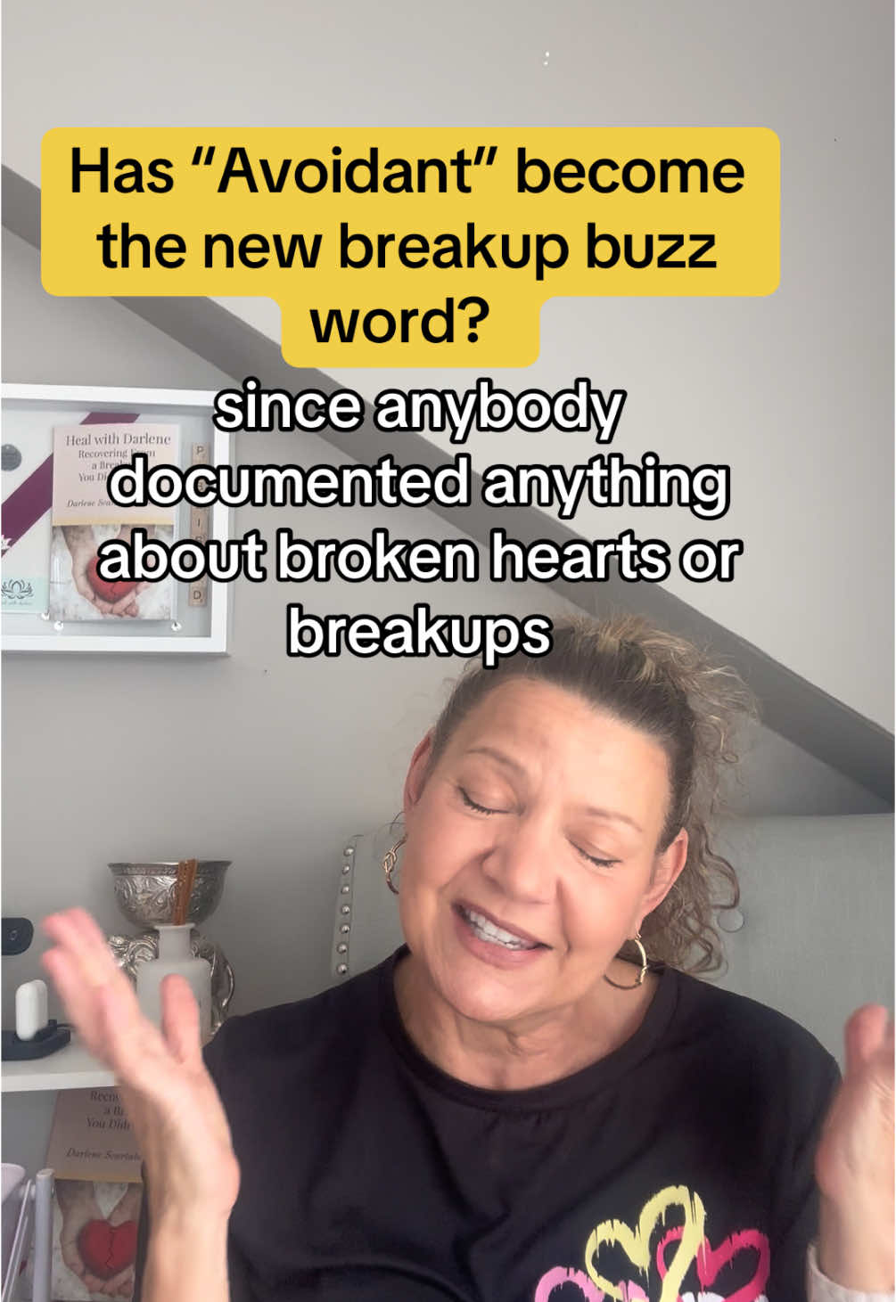 Avoidant breakup buzz word #healwithdarlene #fyp #brokenheart #avoidant #breakuprecovery #nocontact #breakup 