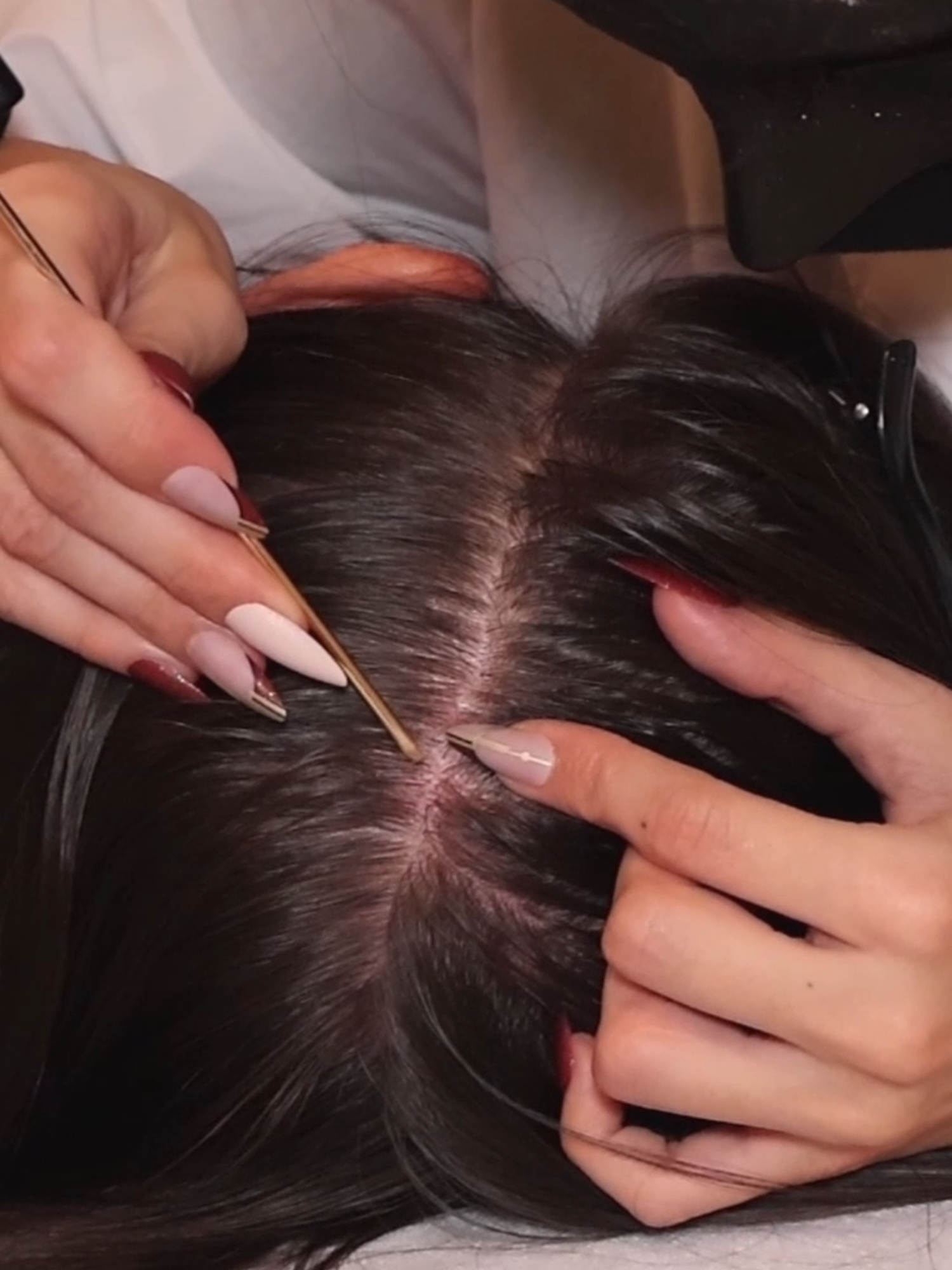 ASMR Tingly SCALP Check and SCRATCHING with Nails (Real Person) #asmr #asmrsounds #asmrvideo #asmrtiktoks #scalp #scalpcheck #asmrsensory #asmrroleplay #asmrmedical