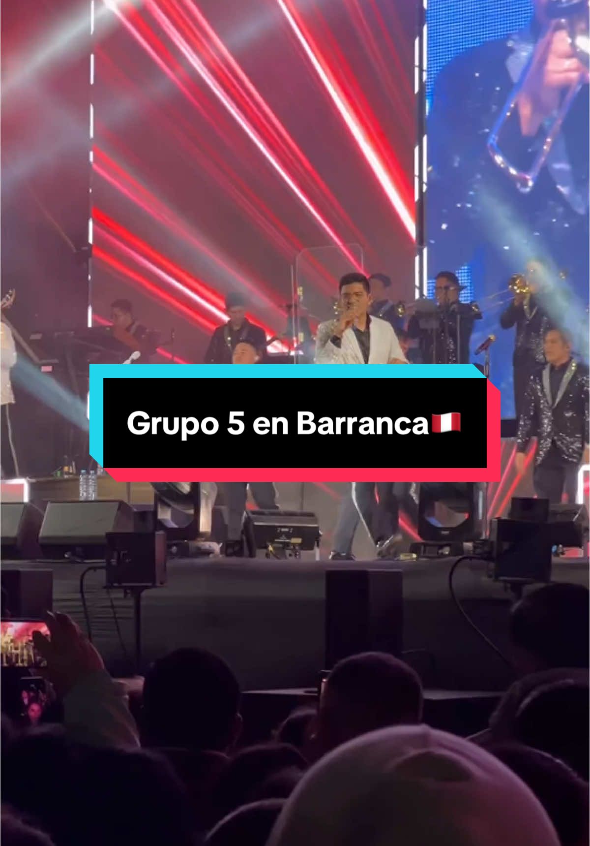 🖐🏻Parranda La Negrita - @Grupo 5🖐🏻 #grupo5 #grupodeorodelperú #Cumbia #concierto #barranca 