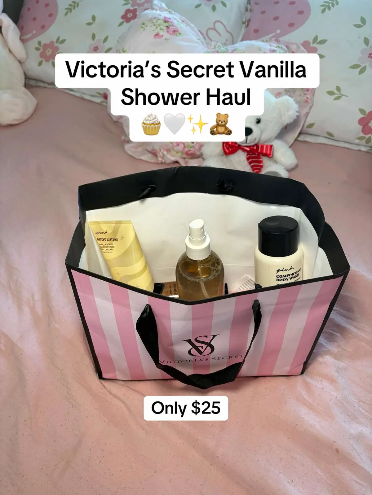 Vanilla girls dont sleep on Victoria’s Secret 🥰#creatorsearchinsights #vanillagirl #vanillagirlaesthetic #vanilla #vanillaperfume #showertok #showerroutine #everythingshower #routine #SelfCare #beauty #fyp