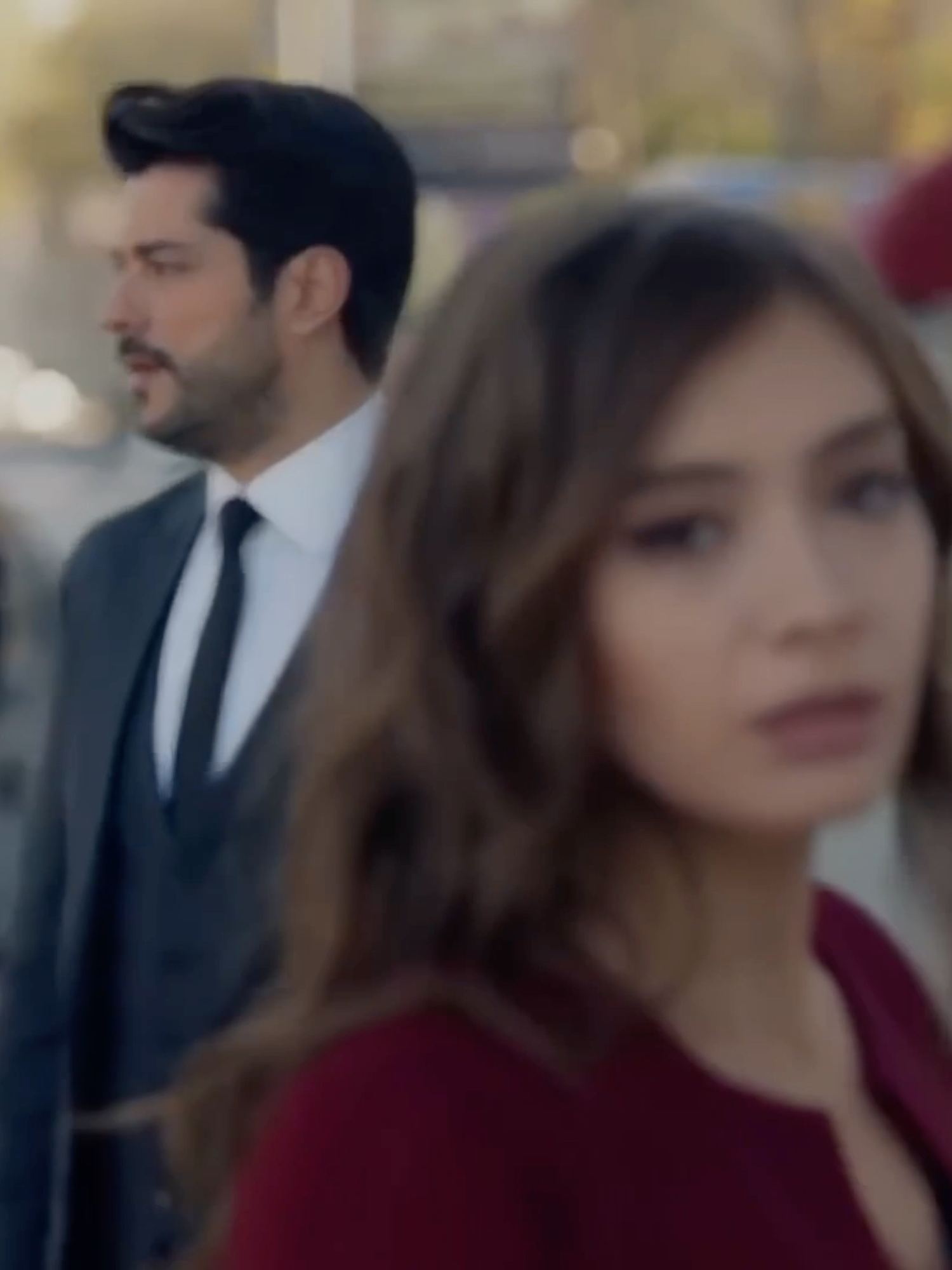 Kemal met Nihan again by chance.... #kemal #nihan #karasevda #turkishseries