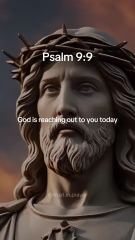 God is reaching out in Psalm 9:9 #God #Jesus #bibleverse #biblestudy 