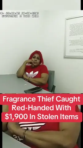 Fragrance Thief Caught Red-Handed With $1,900 In Stolen Items#cops #copsoftiktok #police #policeofficer #bodycam #fyp 
