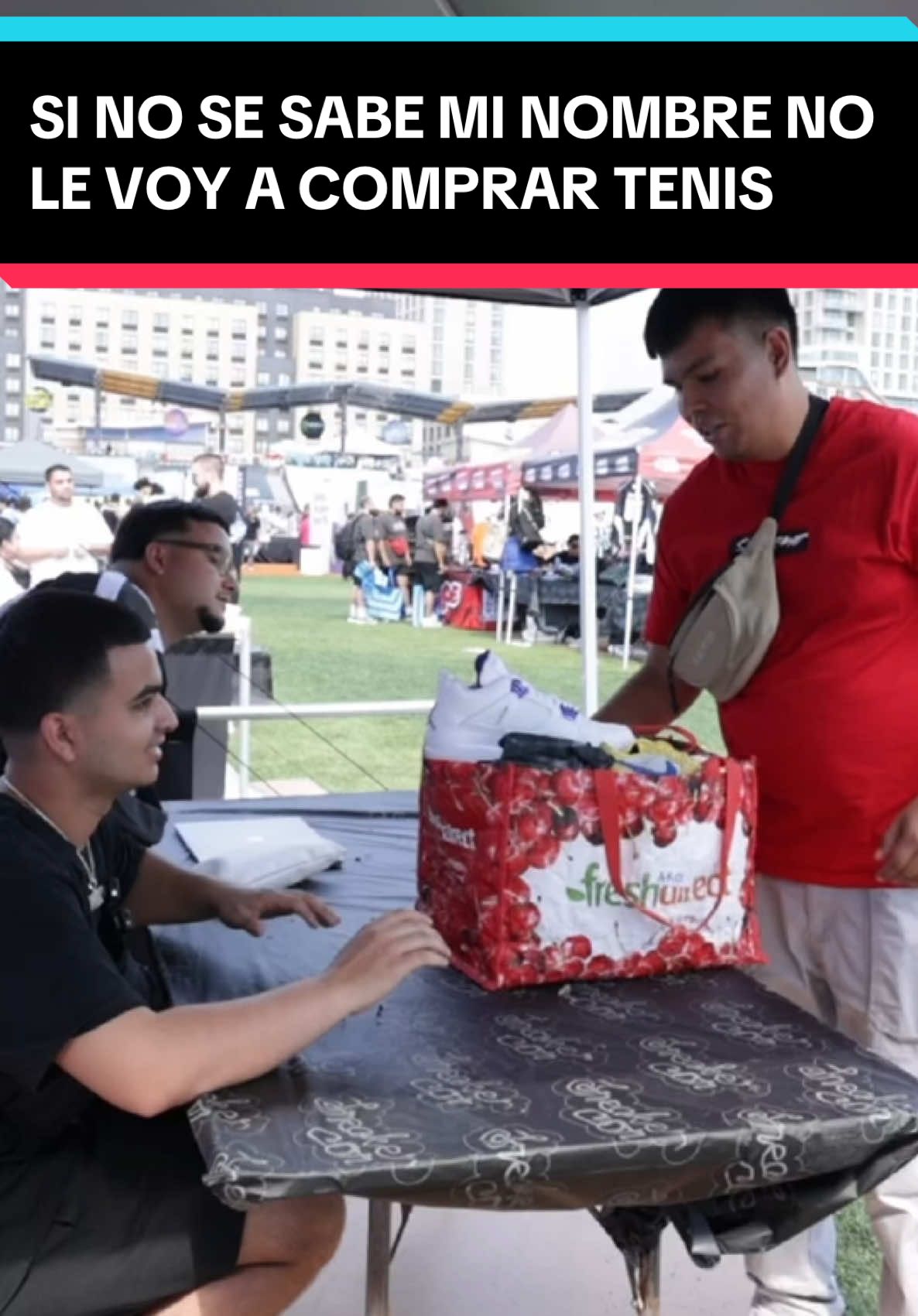 ¿No nombre? = No negocio 🤝🏼🤣😭 #wegotkickspr #sneakerheads #jorgeandres #sneakercon @Sneaker Con 