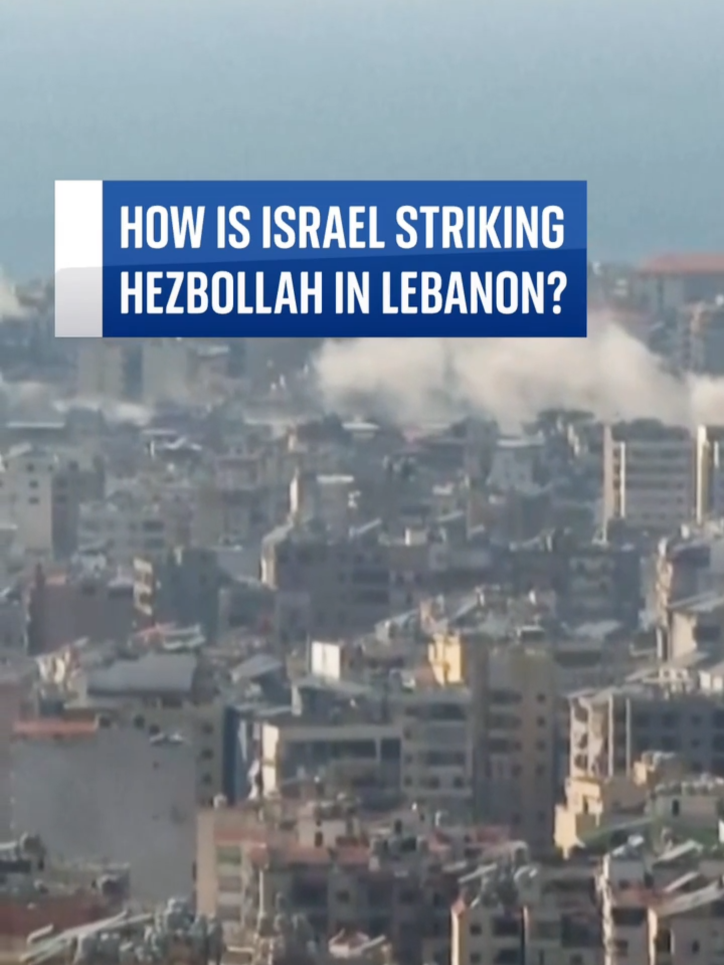 There have been several explosions in the Lebanese capital Beirut on Friday night after an evacuation order was issued by Israel's military 🔗 Tap link in bio for the latest #MiddleEast #Israel #Hezbollah #Lebanon #Beirut #Gaza #Hamas #War #Conflict #IDF #AirStrike