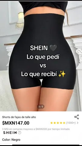 Shorts Faja tiro alto ✨ #shorts #fajas #shein #mx #slp #houl #houlshein 