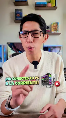 No conectes tu PC directamente a la corriente sin antes saber esto. El sorteo será el 16 de octubre a las 5pm en un live de Tiktok, mucha suerte a todos ☘️. #deivpc #pcgamer #tipspc #pctips #armarpc #estabilizador 