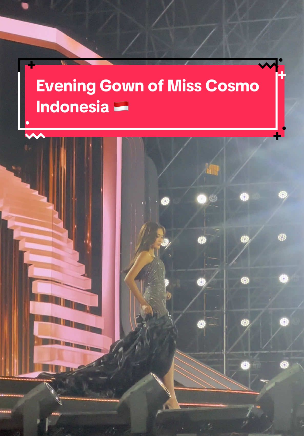 She's gorgeous our Tata from Indonesia 🇮🇩 #misscosmo #misscosmo2024 #Misscosmo 