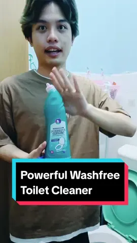 the best toilet cleaner ever, especially washfree design, no need to wash yourself #toiletcleaner #powerfultoiletcleaner #toiletbowlcleaner #vcorner #racuntiktok #fyp 