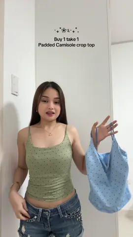 Say Hi to my new top! ❤️ Nice quality + Buy 1 take 1 pa! 🥰 Get yours now! ✔️ #fyp #camisole #camisoletop #buy1take1 #foryou #getyoursnow 
