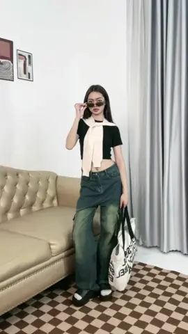 Em jean túi hộp được săn lùng 🥰✌️ #merdes #merdesvn #merdesvietnam #merdesstudio #quanjeannu #quanjeancaocap #quanjeanongrong #quanjean #outfitoftheday #MỗiNgàyMộtOutfit #OOTD #TikTokFashion #mixandmatch #aothun #aothunnu #aokieu #aokieuhottrend 