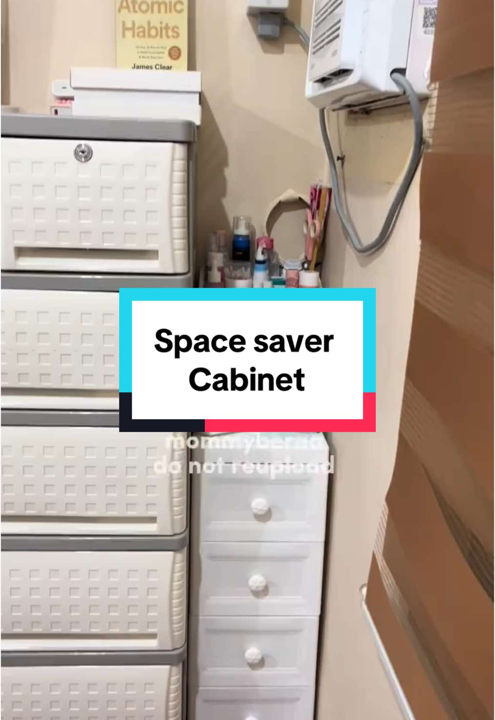 Space saver na cabinet #cabinet #cabinets #organizer #spacesaver #MomsofTikTok 