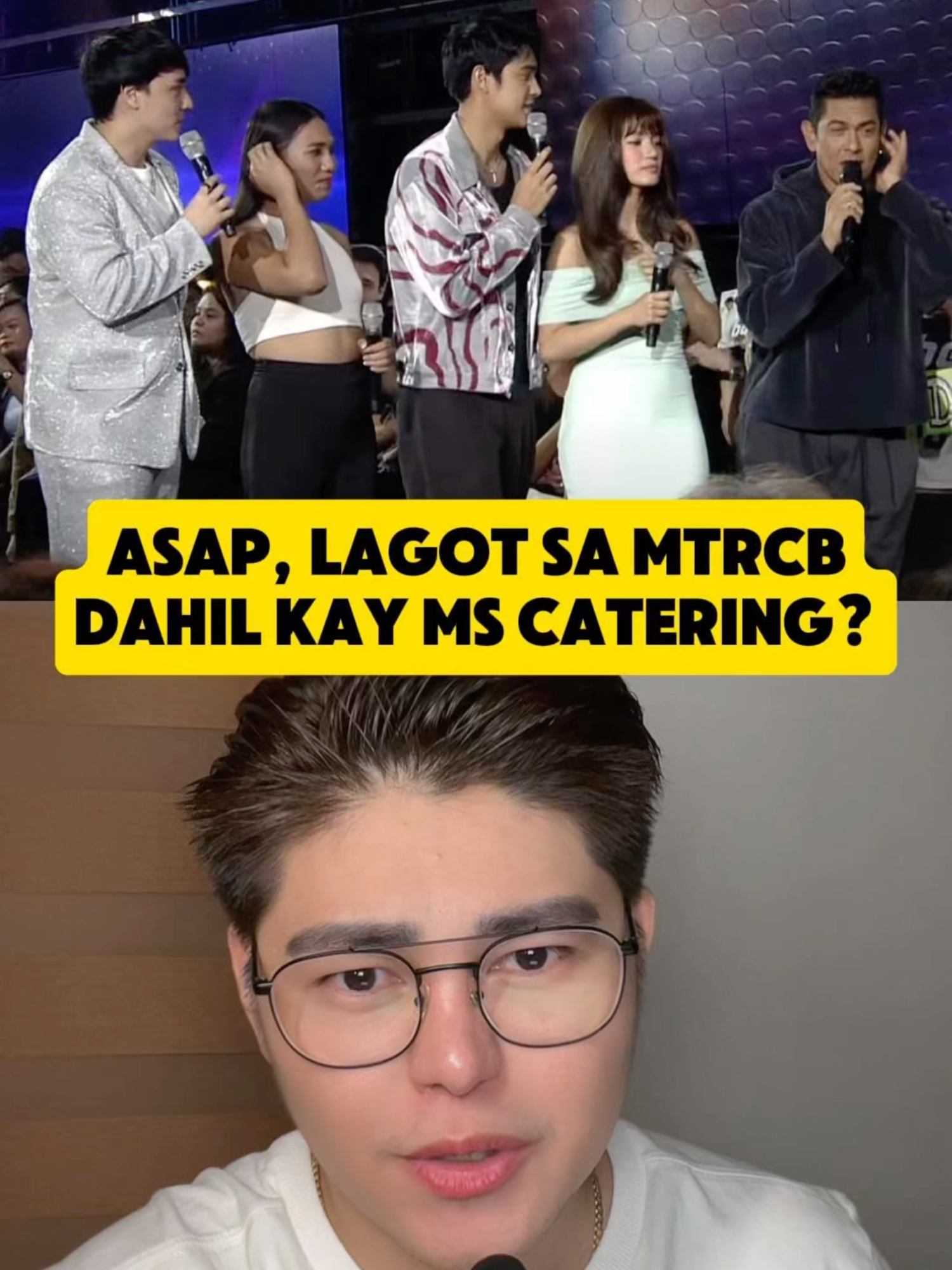 Ano ba kasi ang sinabi ni Ms Catering sa ASAP at mukhang lagot sila sa MTRCB. haha! #mscatering #misscatering #asapnatinto #mtrcb