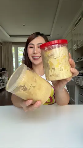 Tempoyak … gak nyangka rasanya kayak gini …. Kalau durian mustinya manis gak sih #sibungbung #kulinerviral #reviewmakanan #reviewbuah 