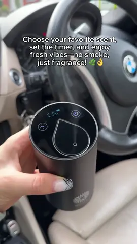 Perfect for those smaller spaces like your car, bathroom, or cozy room! 🚗✨ Our mini electric diffuser is super easy to use, with a long-lasting charge and no need for constant recharging. #minidiffuser #scentoftheday #nuhrhome #cardiffuser 