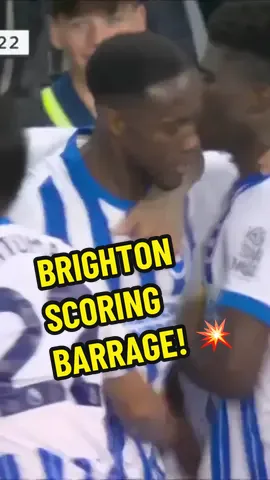 Three goals in 18 minutes turn the match around in a flash for Brighton! #spurs #brighton #comeback #goals #PremierLeague #tottenham 