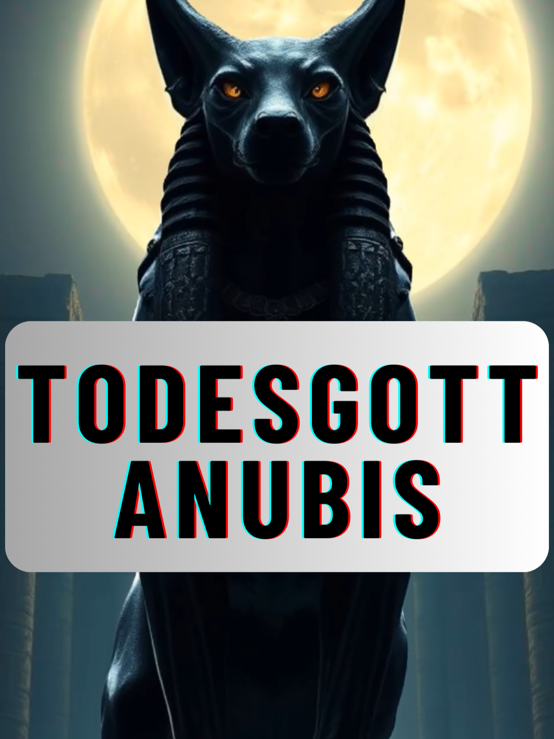 Wird dein Herz leicht wie die Feder sein? #Anubis #Ägypten #Mythologie #Tod #Seele #fyp