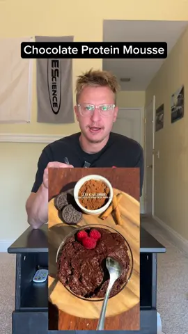 Chocolate protein mousse review from  @ARWA🤍 
