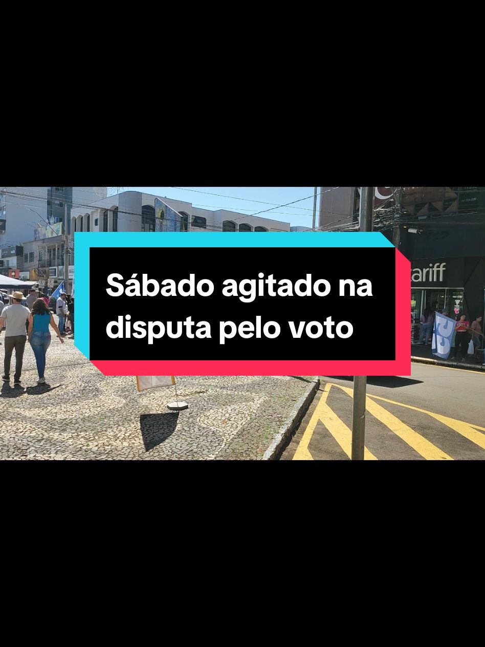 Assim foi o último dia de campanha em Francisco Beltrão. #eleições2024🇧🇷 #eleições 