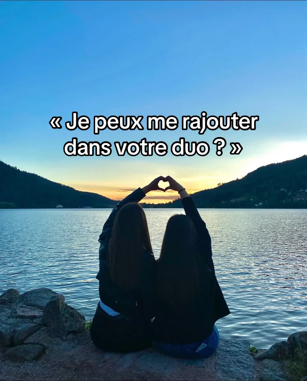 C’est une blague on est grave sympa sauf un duo reste un duo sorry ✨ #Meme #memestiktok #fypシfypagee #fyp #foryoupagee #trend #bff #bestfriend #meilleureamie #tri #duo 