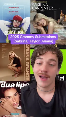 Who do you think is going to win ROTY?? Personally i just think it HAS to be Espresso. That song was everywhere #grammys #taylorswift #sabrinacarpenter #arianagrande #grammys2025 
