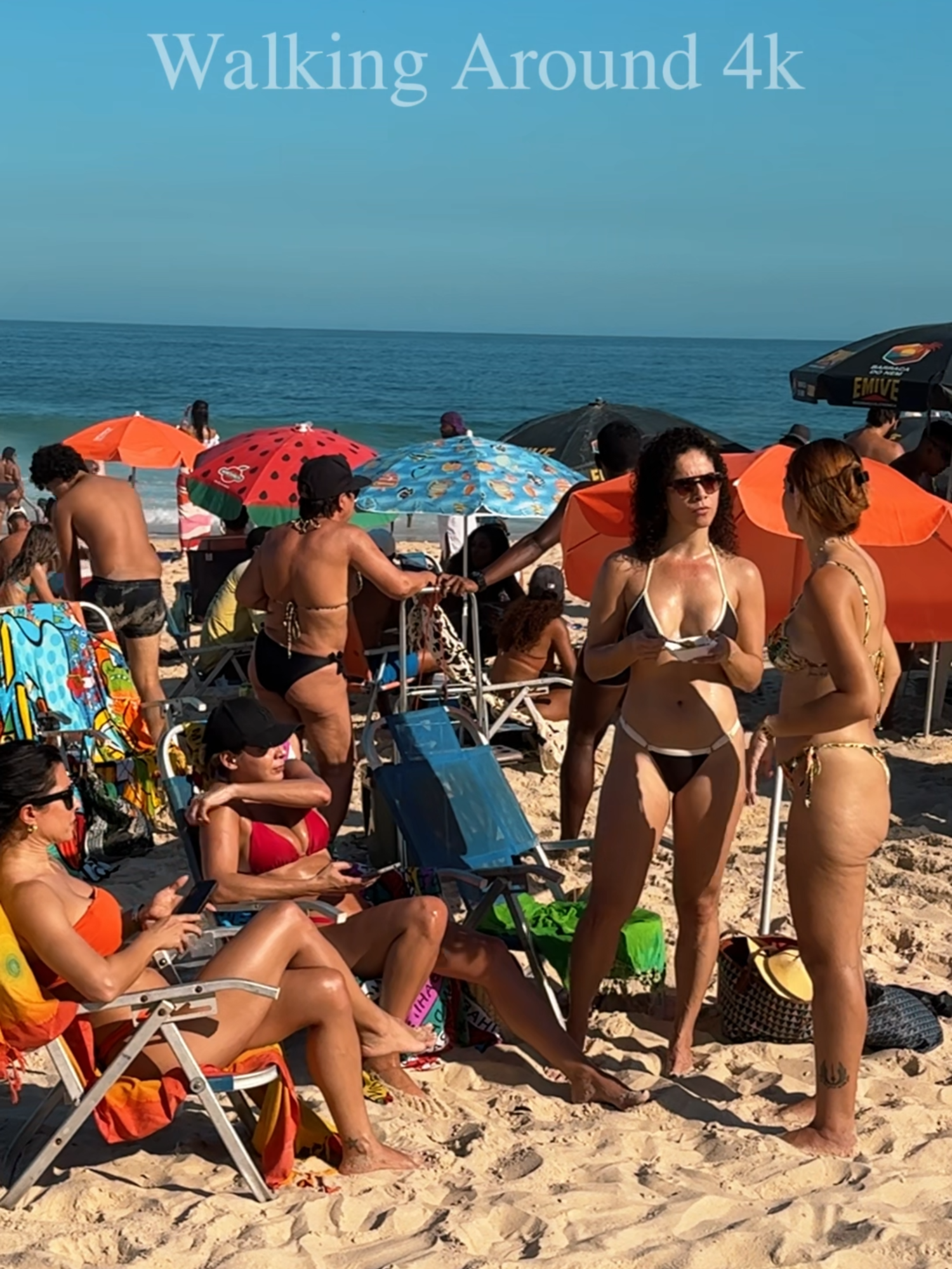🌴 Beauty Beach, Rio de Janeiro, Brazil. #beach#brazil#Summer#riodejaneiro#praias#copacabana#fyp#leblon#ipanema#rio#carioca#girls#beauty#playa#dicasdeviagem#praia#verano#funny#summervibes#mujeres#brazilianbeach#bikini#bestvideo#bestbeaches#walk#4k#turismo#carnaval#travel#happy#sea#mar#sunset#sun#sports#surf#party#paradise#musica#life#gorio#vibes#vacation#beachlife#litoral#chicas#vacaciones#place#famous#waves#nature#tour#coast#sand#amazing#beautiful#hot#praia#good#follow#fashion#explore#holiday#sunny#city#weekend#praiasbrasileiras#style#beachsoccer#walkingbeach#braziliangirls#travellife#trip#praiasdobrasil#Strand#Frau#tiktok_india#bestbeach#roteirodeviagem Leblon Beach is an extension of Ipanema beach that is made up of luxurious and modern buildings. It has beautiful views, both of Morro Dois Irmãos, Ipanema Beach and Pedra do Arpoador further away. In addition to being a beautiful beach for swimming, it is a great option for practicing sports such as: running, volleyball and beach soccer, among others. At the end of the beach there is also a viewpoint from where you can see the entire coastline of Ipanema and Leblon. It's a quiet region, with kiosks and lots of people playing sports. We noticed that it is beautiful to see elegant fashion on the beaches, women with elegant bikinis, lots of inspiration for beach looks, trendy bikinis, a summer style and lots of natural beauty on the beach, healthy lifestyle, beach activities and joy of Summer is what we will see in this video, and we can see what the movement was like on the beach that day, with lots of beautiful people cooling off by swimming in the sea and lying on their sarongs getting a tan in their swimwear. Brazilians prefer bikinis and swimsuits to sunbathe and get the famous mark, the thong bikini is the most used on Brazilian beaches. In Brazil, it is very common for women to wear bathing suits and bikinis to enjoy the sun even more, as they have numerous benefits such as the absorption of vitamin D in the skin, the stimulation of melanin, the increase in libido, among others, natural or artificial tanning ends up being a decisive factor in influencing your self-esteem and providing well-being.