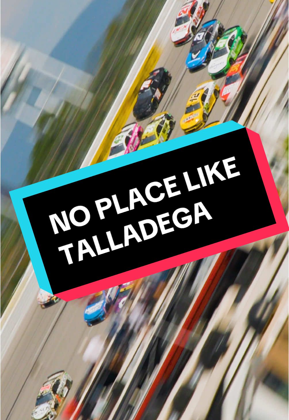 THIS. IS. TALLADEGA. #NASCAR