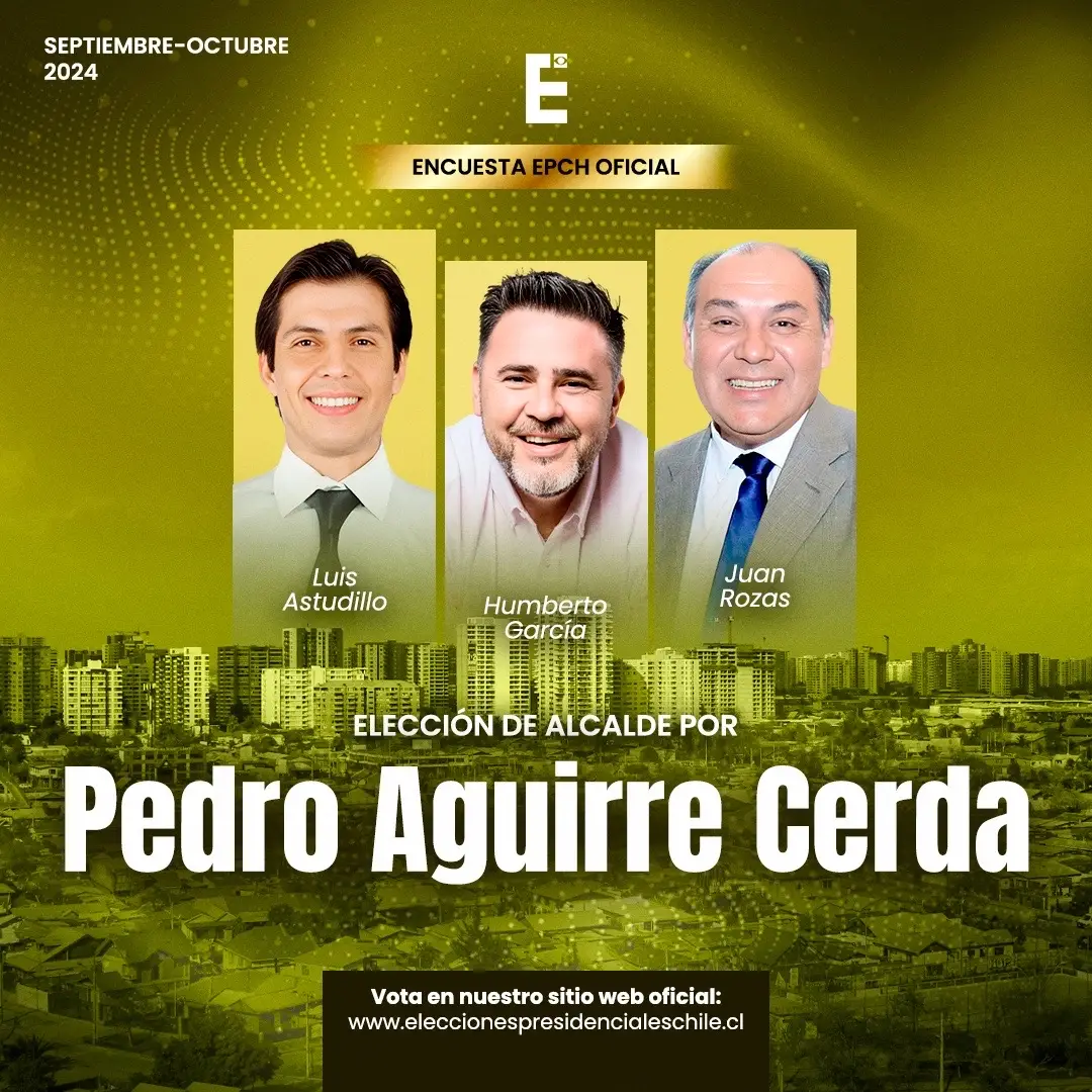 ✅VOTA por tu candidato favorito en el SITIO WEB oficial de EPCH, enlace en nuestro perfil🔗 #alcalde #pedroaguirrecerda #encuesta 