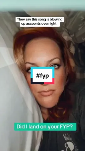 Ive always wanted to be a ginger. Did i land on your FYP? #creatorsearchinsights #mynameismama #sundayreset #sundayvibes #sunday #creatorsearchinsights #sundaymorning #fyp