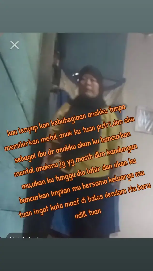 bahagia lah km skrng istri muda ingatlah ku tunggu anakmu lahir akan ku balas dendam ku biar menyala hati🔥🔥