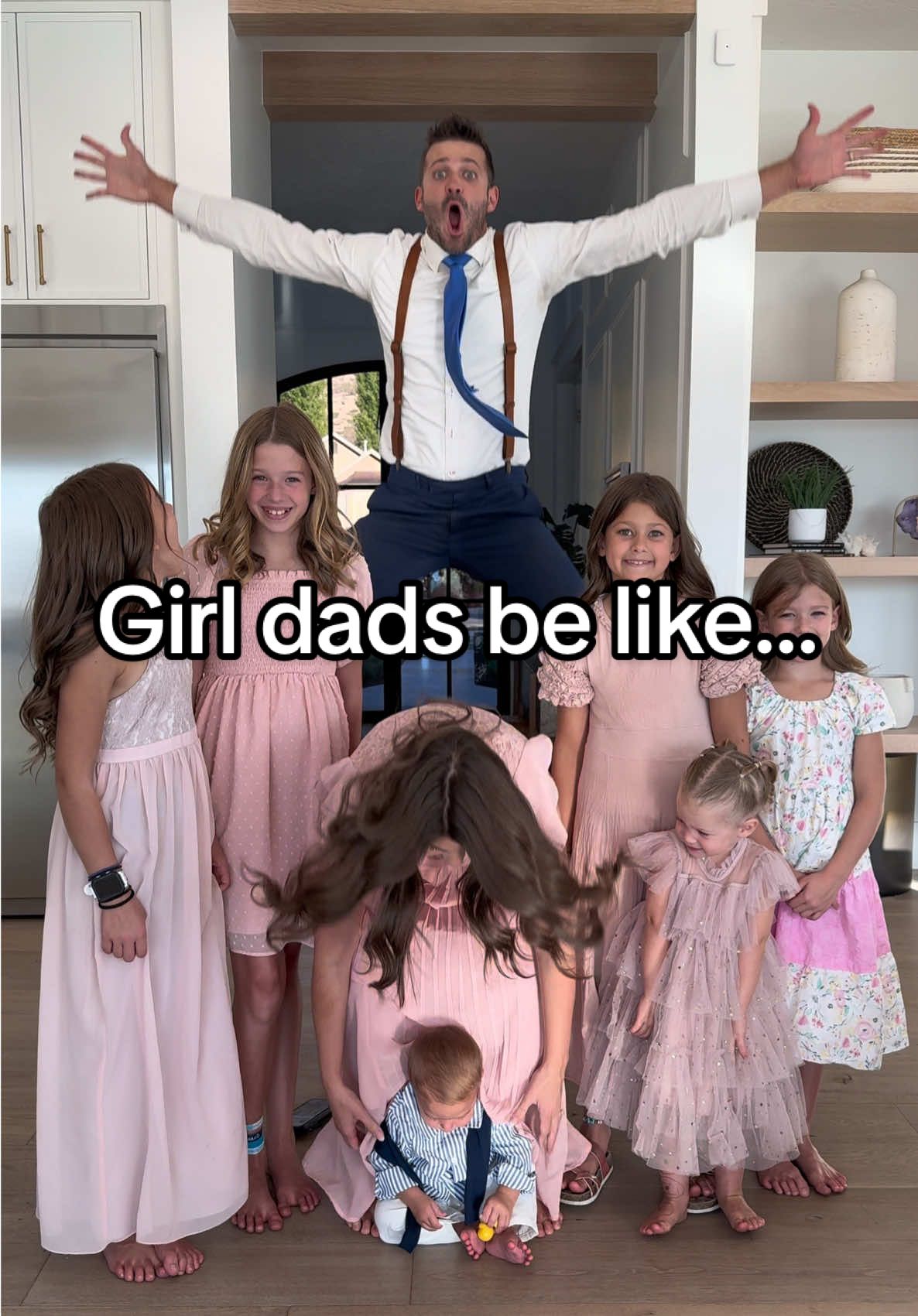 I’ve never seen him jump that high!!! @whataboutjoshjones  #itsajoke #couplegoals #marriedlife #married #funny #mom #momlife #girlmom #dad #dadlife #girldad #boymom #boydad #Love #mama  #utah #lds #utahmom #goals #momgoals #dadgoals #bigfamily #cute #girls #sisters #family #viral #trending #fyp