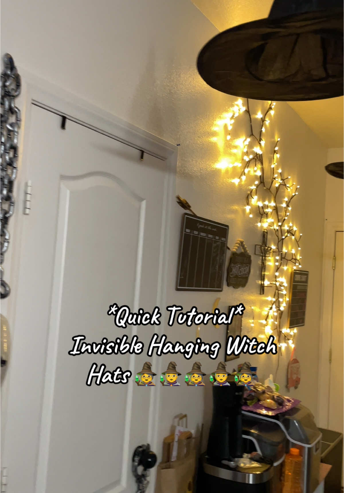 I absolutely LUVV decorating😍 #Tutorial #halloween #halloweendecor #FallDealsForYou #fyp #creepy 