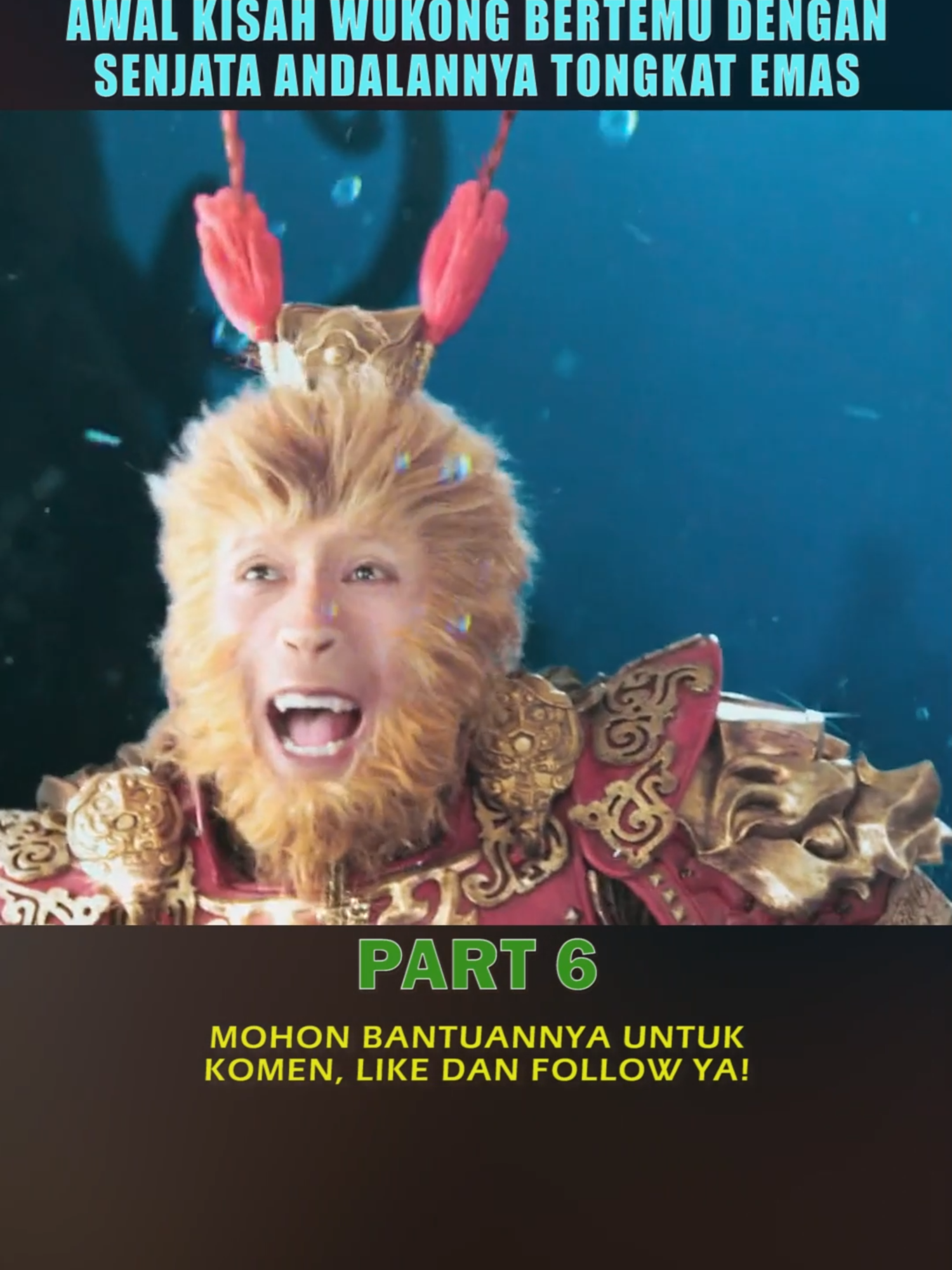 Terpaksa wukong ke kerajaan bawah laut dan bertemu tongkat emas #tiktoktainment #filmclips #alurceritafilm #ceritafilm #film #movie #alurfilm