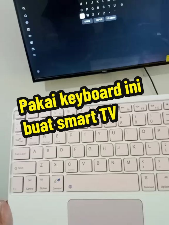 Membalas @rosyid_ridho57 bisa banget ya buat smart tv #keyboardbluetooth #wirelesskeyboard #affiliatemarketing 